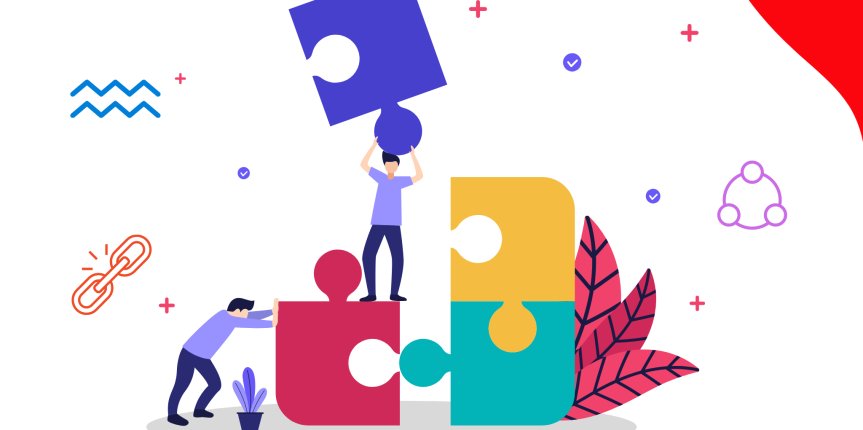 Colored Illustration Team Metaphor Instagram Post (2048 × 2048 px) (1)